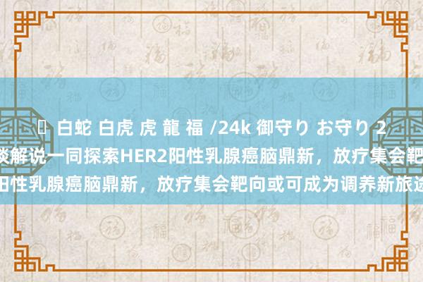 ✨白蛇 白虎 虎 龍 福 /24k 御守り お守り 2024 ESMO Asia|与徐琰解说一同探索HER2阳性乳腺癌脑鼎新，放疗集会靶向或可成为调养新旅途