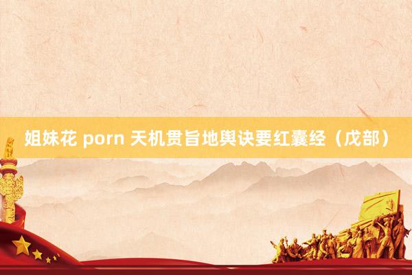 姐妹花 porn 天机贯旨地舆诀要红囊经（戊部）